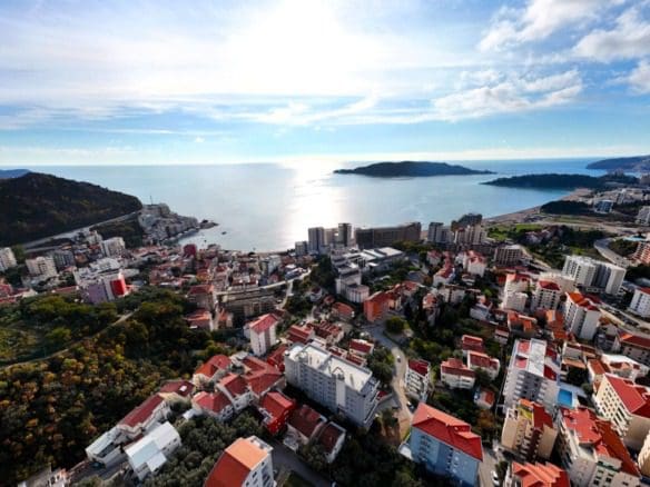 luxury penthouse sea view Bečići